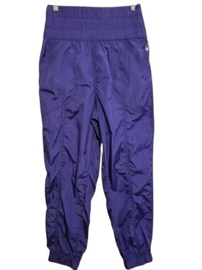 Free People FP Movement Way Home Purple High-Waist Jogger Pants In Regency Color